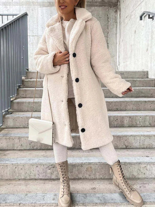Manteau Teddy Daniella | Long et chaud