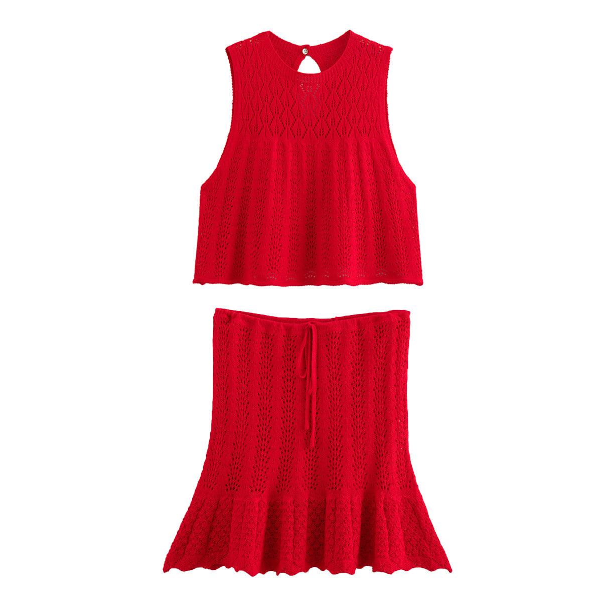 Sigrid® | Top et jupe complets en tricot d'Adriana