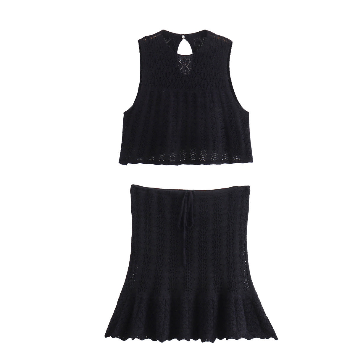 Sigrid® | Top et jupe complets en tricot d'Adriana