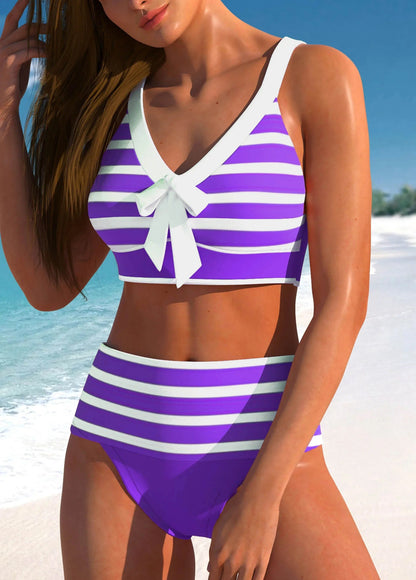 Bikini d'été élégant et coloré