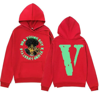 Vince - Sweat hip-hop en velours pour hommes et femmes