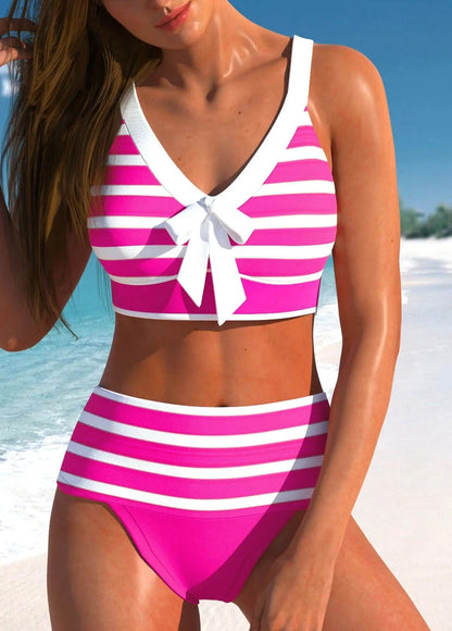 Bikini d'été élégant et coloré