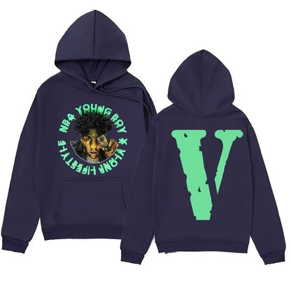 Vince - Sweat hip-hop en velours pour hommes et femmes