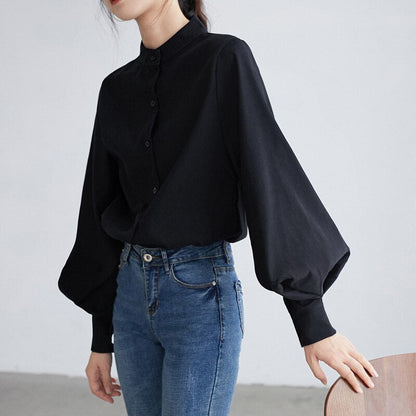 AYELET | Blouse à manches bouffantes