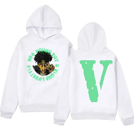 Vince - Sweat hip-hop en velours pour hommes et femmes