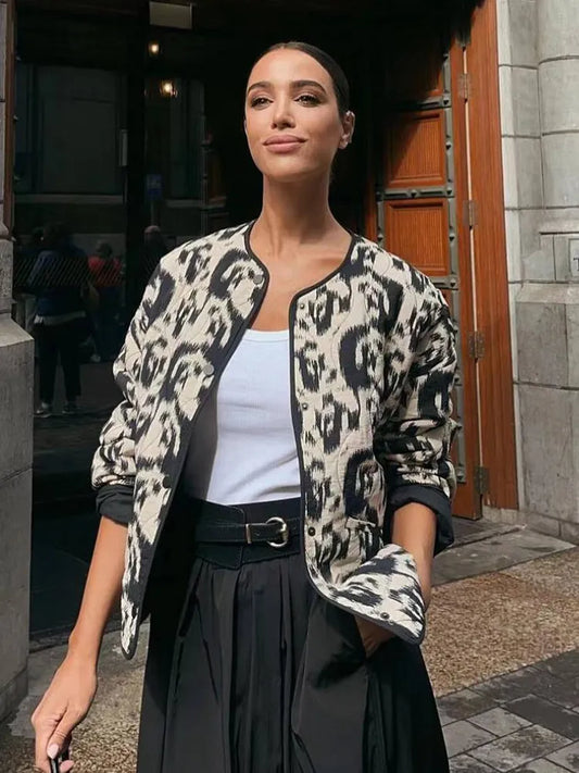 Veste imprimée pour femmes