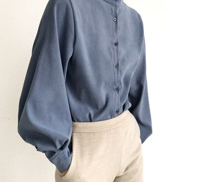 AYELET | Blouse à manches bouffantes