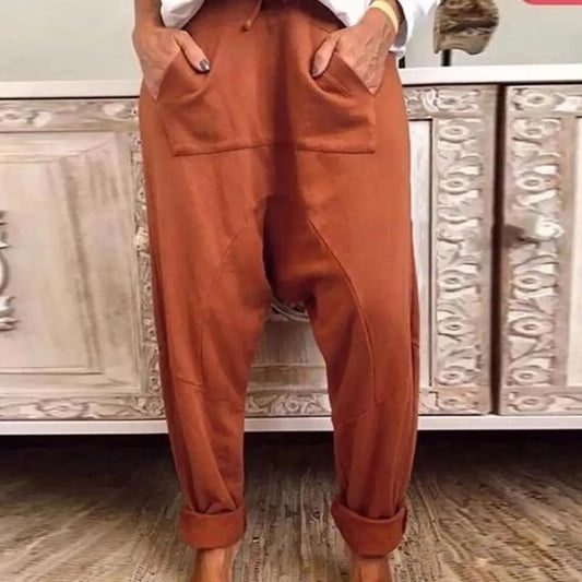 Elizabeth - Pantalon baggy avec cordon de serrage