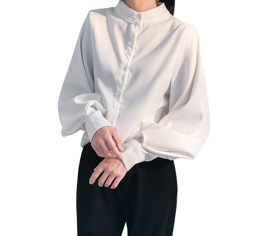 AYELET | Blouse à manches bouffantes
