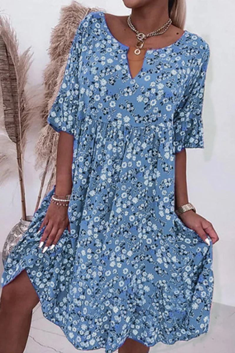 Edith - Robes d'été à imprimé floral