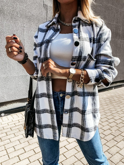 MariasJacket I Veste à carreaux pour femmes