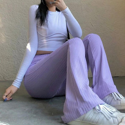 Pantalon évasé