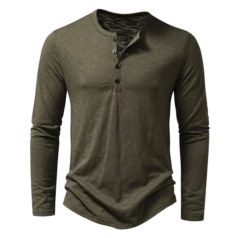 Yannick Bloes | Chemisier Henley pour hommes