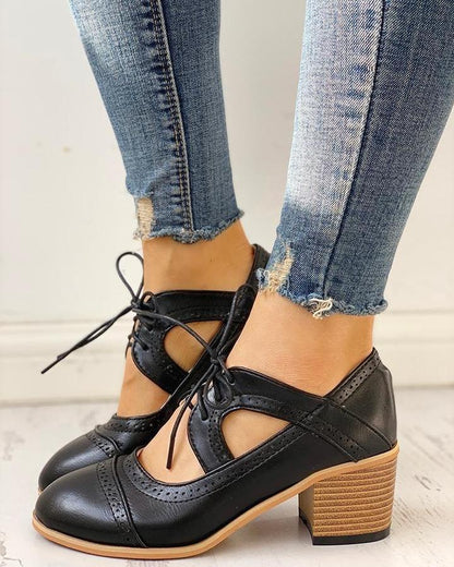 Elara - Bottes à talons vintage pour femmes