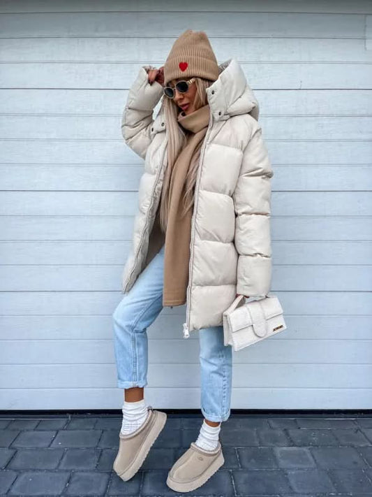 Veste Puffy confortable et chic pour femmes