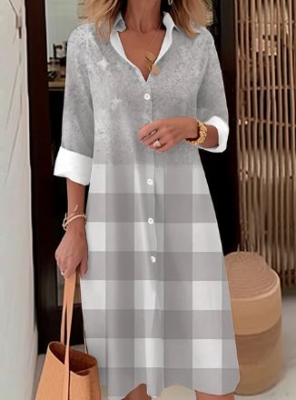 Beatrice - Robe chemise élégante