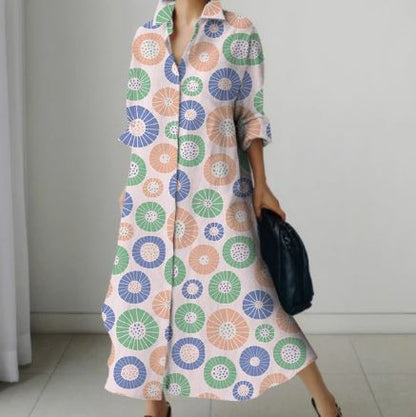 Nancy - Robe chemise élégante pour femmes