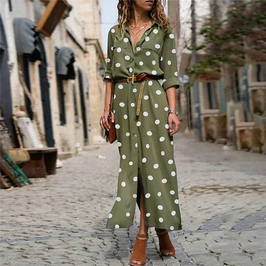 Freja - Robe mode à pois