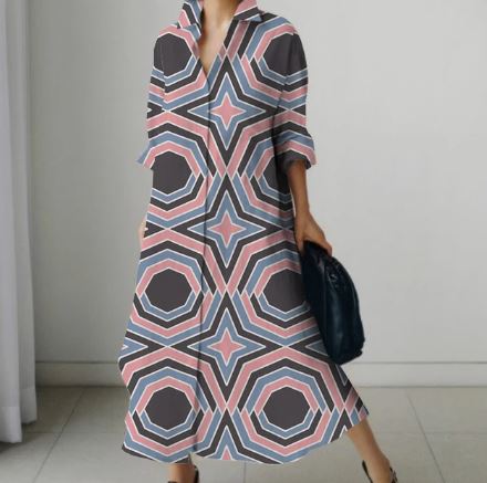 Nancy - Robe chemise élégante pour femmes