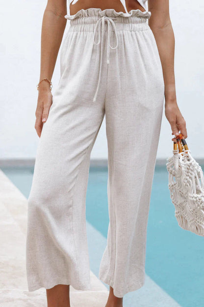 Pantalon confortable à coupe droite pour femmes
