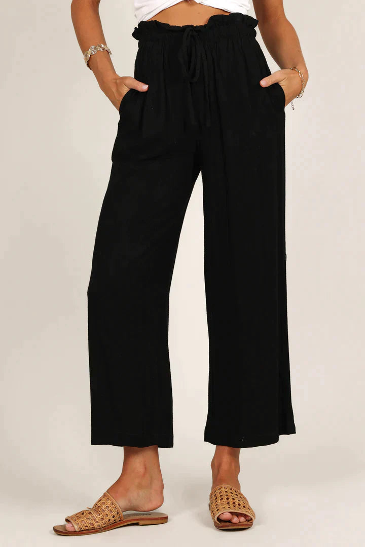 Pantalon confortable à coupe droite pour femmes