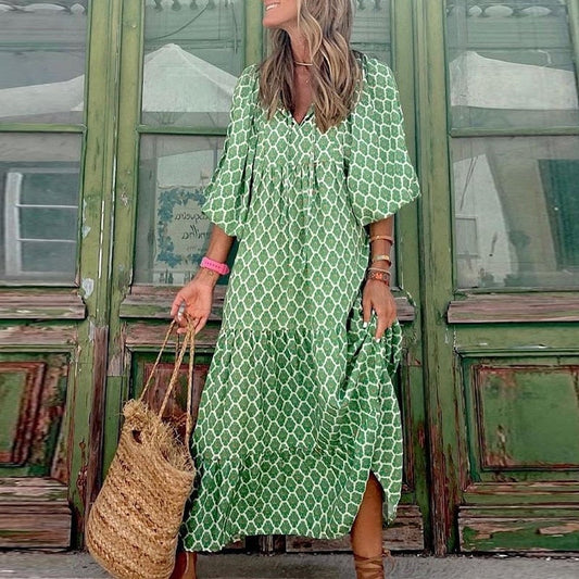 Robe longue de créateur "Simone