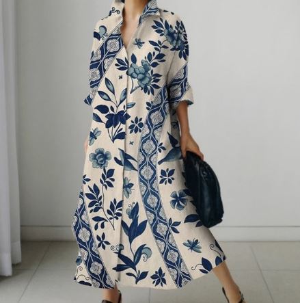 Madeline - Robe imprimée pour femme