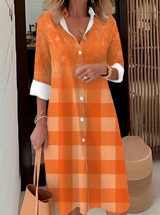 Beatrice - Robe chemise élégante