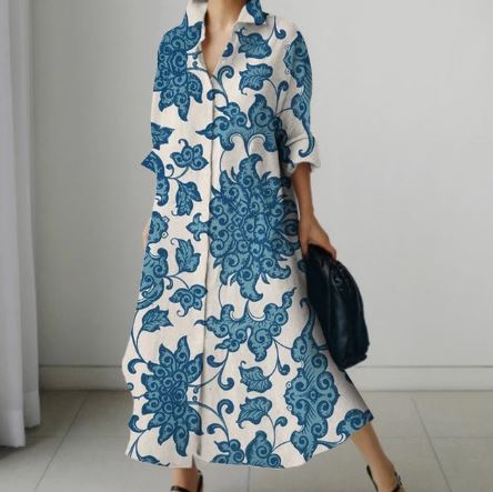 Mabel - Robe imprimée pour femme