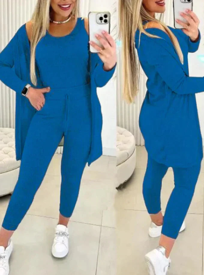 Erica - Ensemble Stylé 3 Pièces pour l'Automne pour Femmes