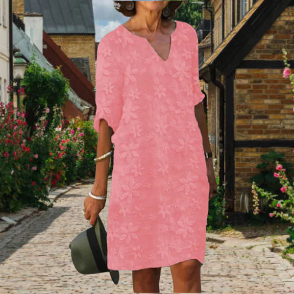 Robe d'été élégante longue pour femmes