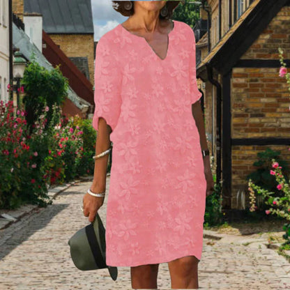 Robe d'été élégante longue pour femmes