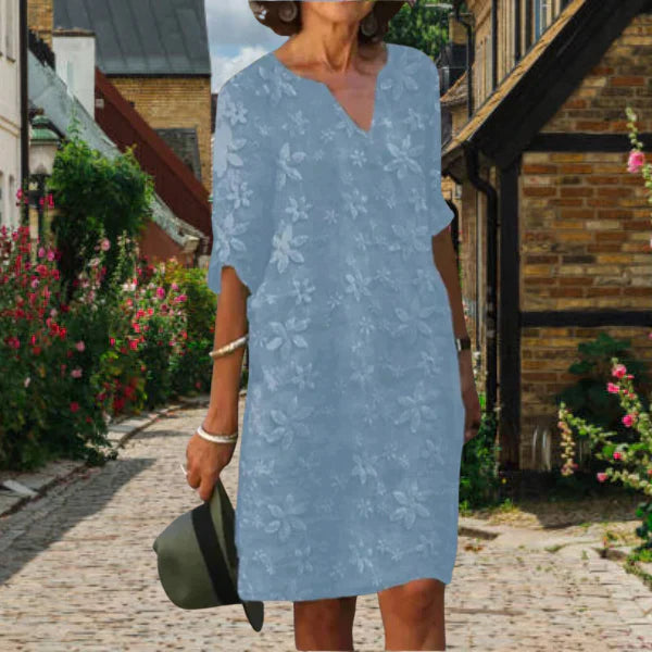 Robe d'été élégante longue pour femmes