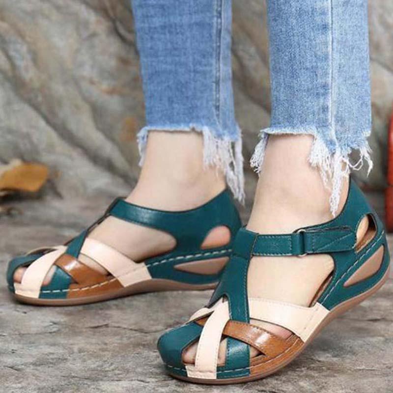 Camila® | Sandales orthopédiques vintage