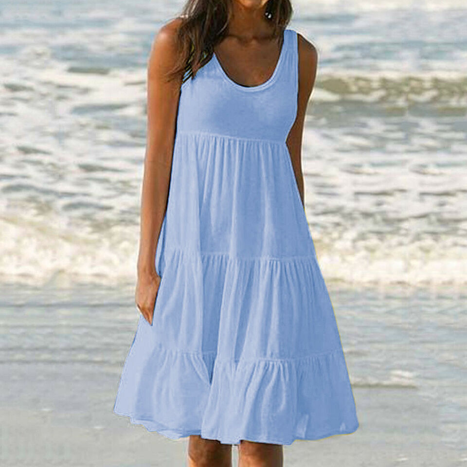 Thea - robe d'été sans manches