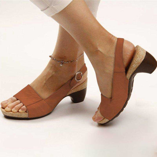 Zahra® | Sandales orthopédiques avec talon confortable