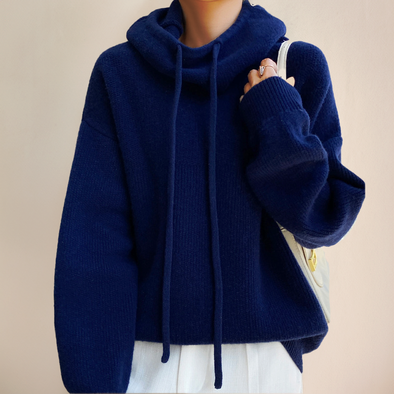 Meilleures ventes Pull-over à col roulé en laine mérinos pour femme - edeltraud