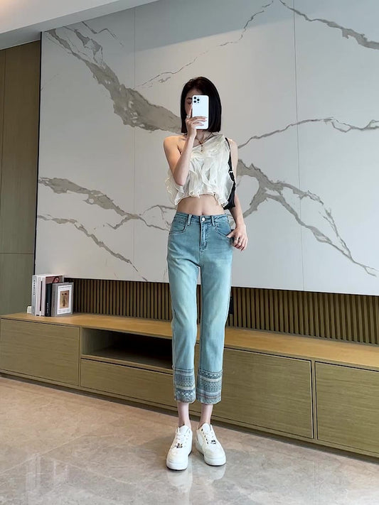 Pien - Pantalon haut chic pour femmes