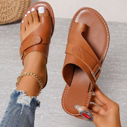 Vicki® | Sandales de luxe en cuir orthopédique