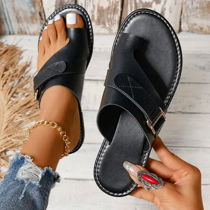 Vicki® | Sandales de luxe en cuir orthopédique