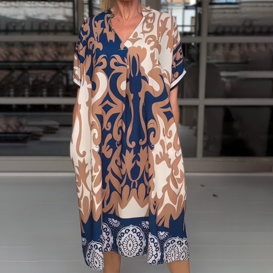 Robe boho qui couvre le ventre
