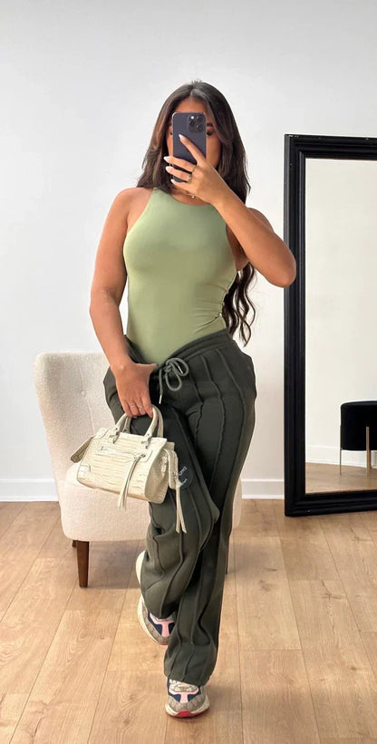 Athena - Pantalon de Jogging Rayé pour Femmes