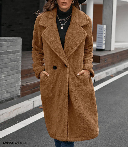 Eden - manteau d'hiver en peluche