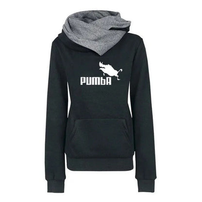 Andrea - Sweat de sport slim avec capuche pour femme