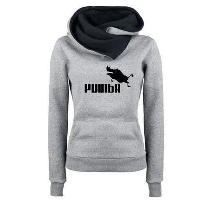 Andrea - Sweat de sport slim avec capuche pour femme