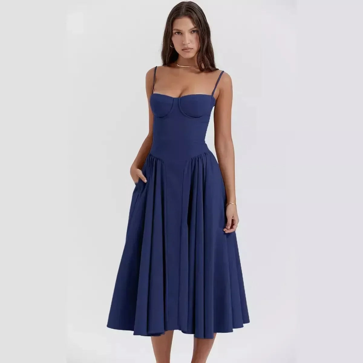 Florence -Élégante robe sans manches