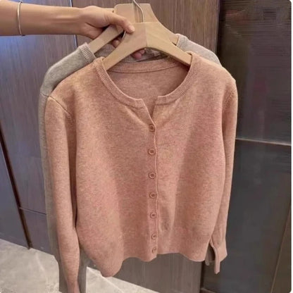 Indigo ladies cashmere sweater short