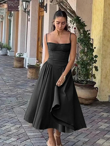 Florence -Élégante robe sans manches