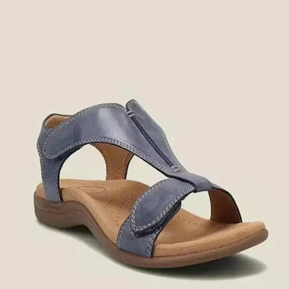 Katie - sandales d'été réglables en cuir avec soutien de la voûte plantaire