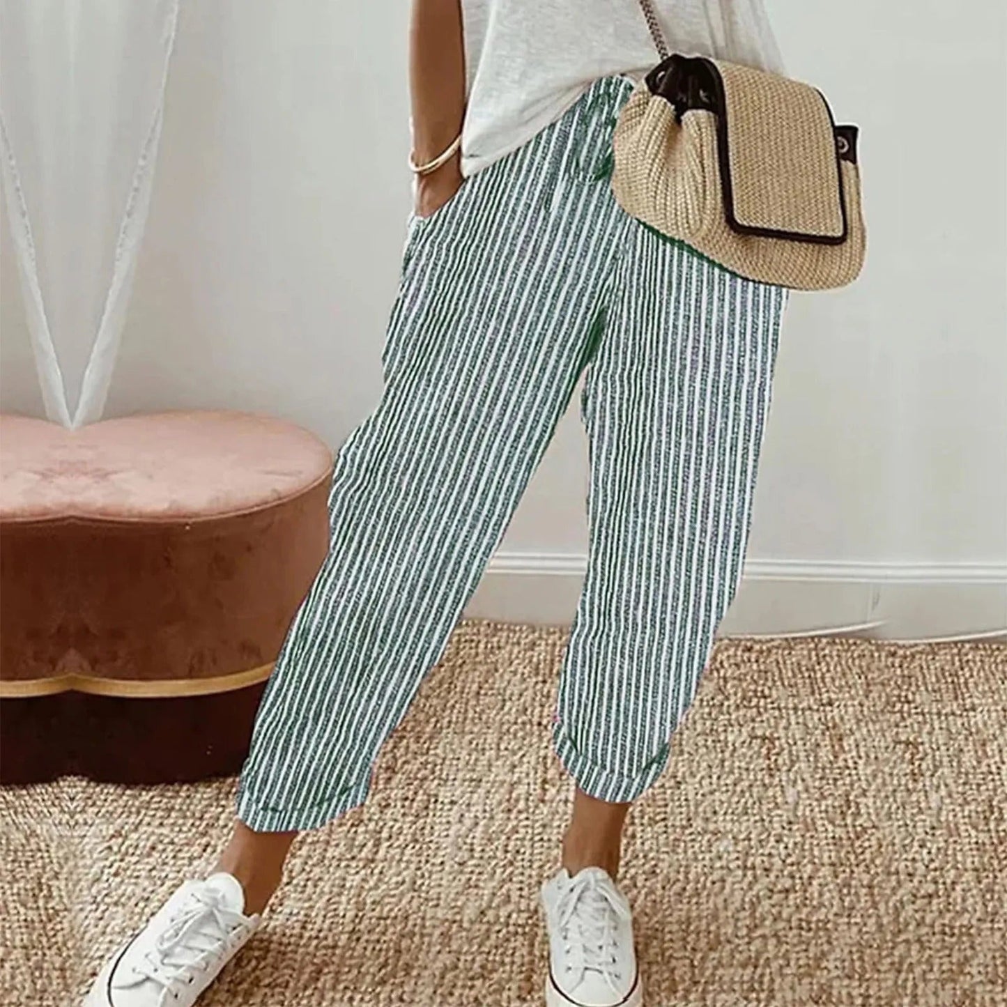 pantalon à cordon
